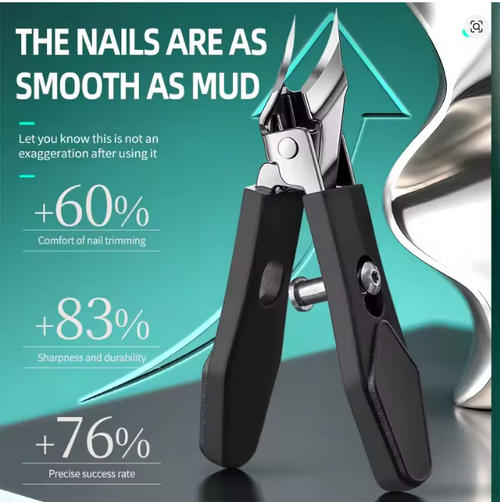 Glazern - Cortaúñas profesional de acero inoxidable